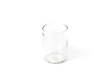 Clear Flat Bottom 12oz Recycled Wine Bottle Glasses