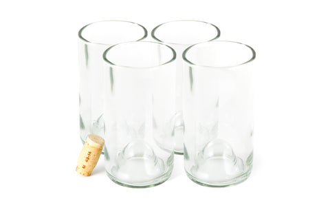 Clear 16oz Original Wine Punt Recycled Glasses