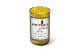 Irish Coffee Scent Candle In Recycled WIne Bottle Glass