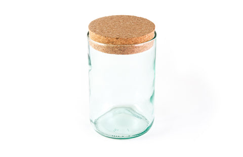Dressing container with Cork and Ceramic. CORKWAY