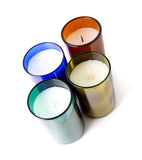 Irish Coffee Scent Candle In Recycled WIne Bottle Glass