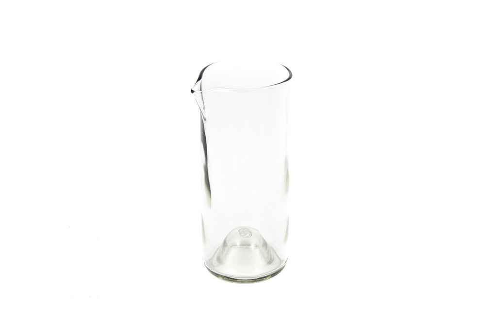 Clear/Brass Bottle Carafe Menu